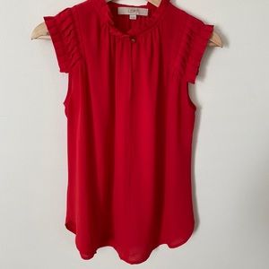Red LOFT Blouse